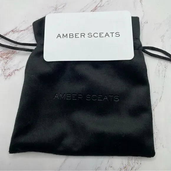 NWT AMBER SCEATS GOLD CURATEUR Cuff Bracelet. 24K Gold Plated. NWT New w/Dustbag - Picture 7 of 8